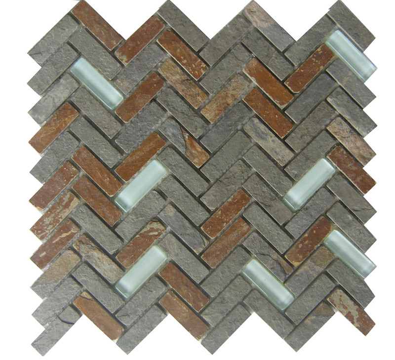 岁月留金马赛克及线条(Copper Rust Mosaics and Moldings)